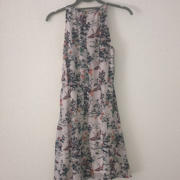 H&M Crane Cream Halter Dress Size 2 - Picture 8 of 10